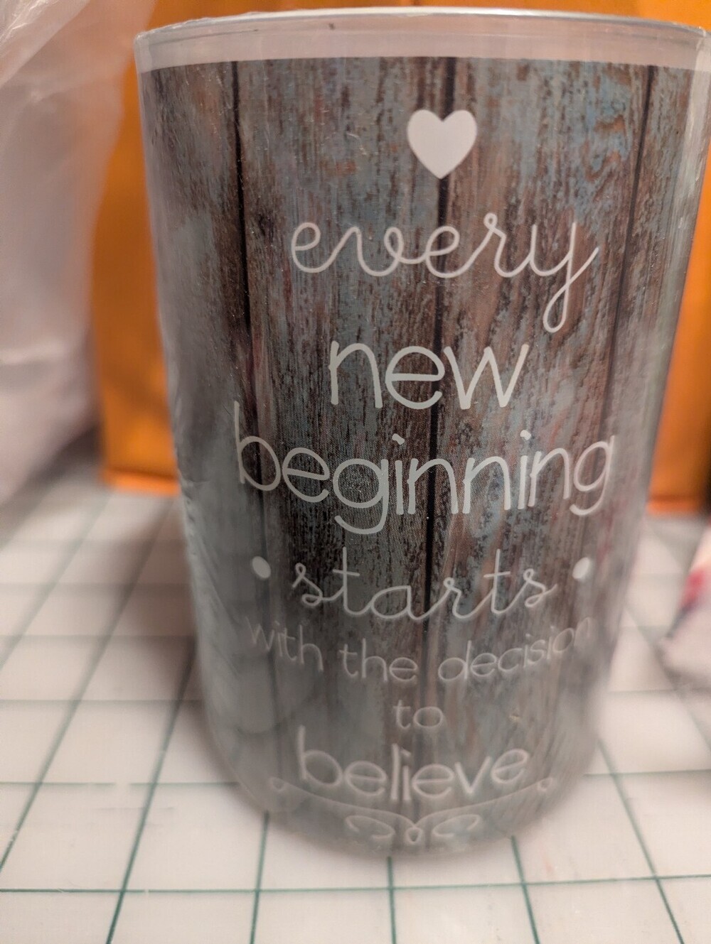 Gold Canyon Believe Candle Tea Leaves Scent